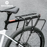 Rockbros 33210004001 bicycle rack with shelf - black