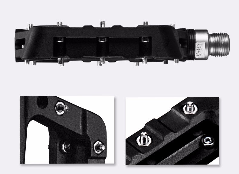 Rockbros 2017-12CBK Nylon cykelpedal sæt - sort