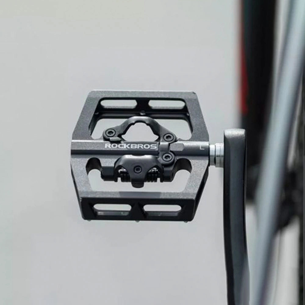 Rockbros PD15-BK Aluminium Alloy Cykel Pedal Set - sort