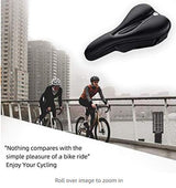 Rockbros LF047-B silicone gel bicycle seat cover size L - black