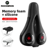 Rockbros LF044R saddle cover + rain cover - black and red