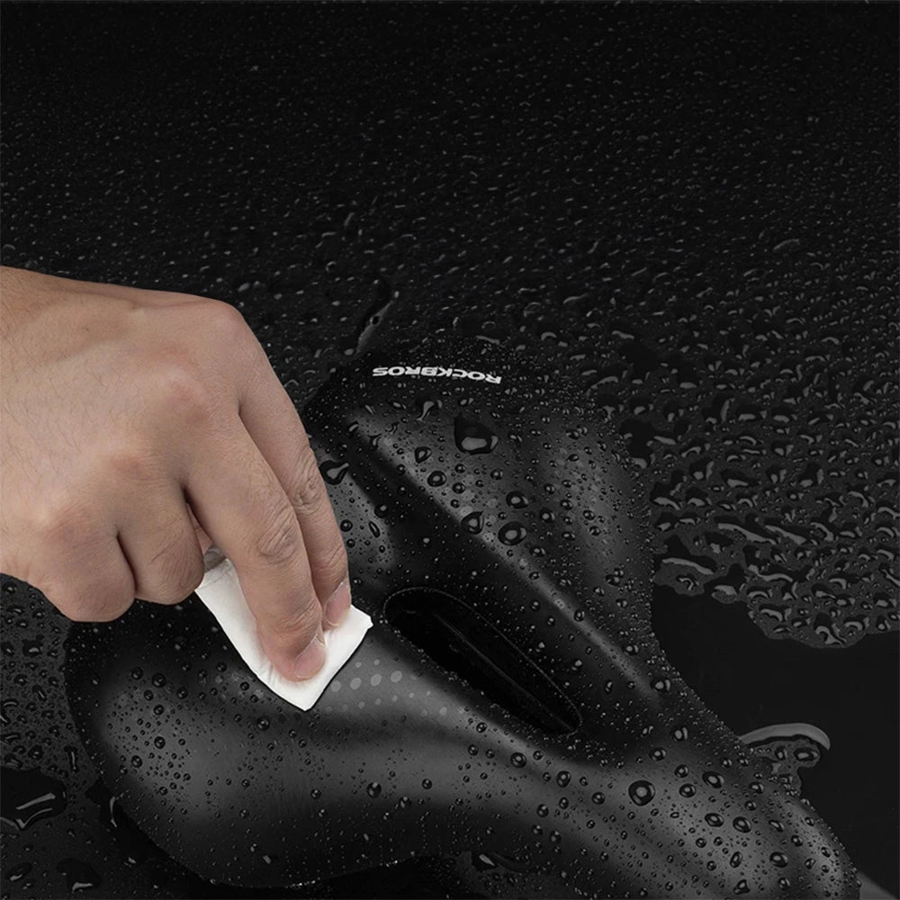 Rockbros 38218916002 MTB cykelsæde + lampe - sort