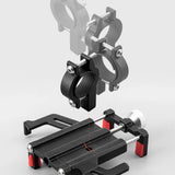 Rockbros 699-BK Aluminium Alloy Cykel Telefonholder - sort