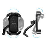 Rockbros 25210032005 Motorcycle Phone Holder for Mirror - Black