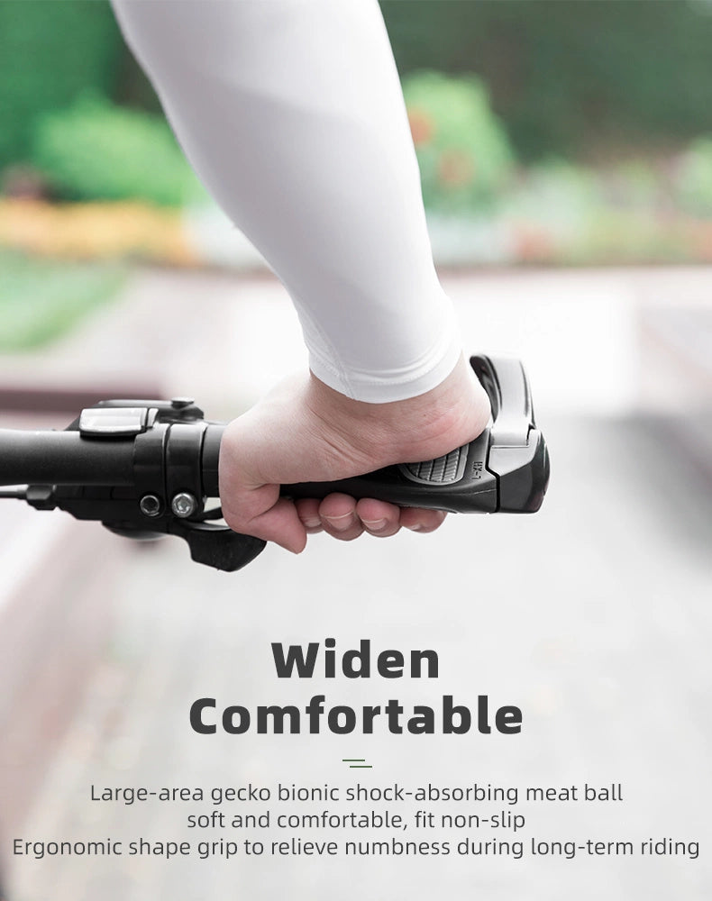 Rockbros BT1007B Cykelholder med horn - sort