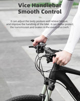 Rockbros BT1007B Cykelholder med horn - sort