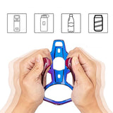 Rockbros FK338 Hjulflaskeholder - Blå og lilla