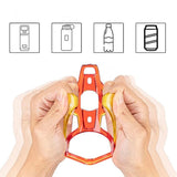 Rockbros FK338 cykelflaskeholder - rød og gul