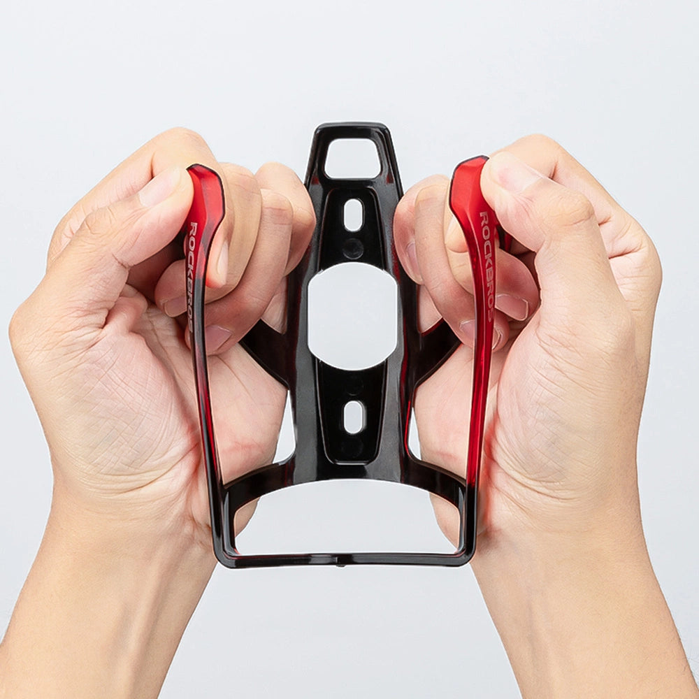 Rockbros FK338 Hjulflaskeholder - sort og rød