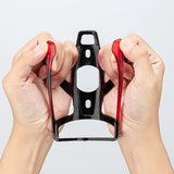 Rockbros FK338 Hjulflaskeholder - sort og rød