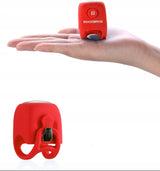 Rockbros CB1709RD elektronisk cykelklokke - rød