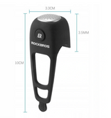 Rockbros CB1709BK elektronisk cykelklokke - sort