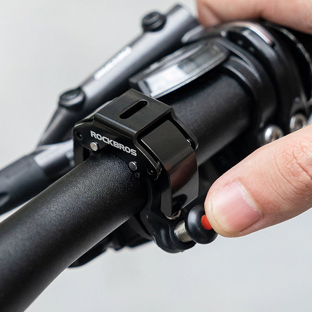 Rockbros cykelklokke 34210006001 form C - sort