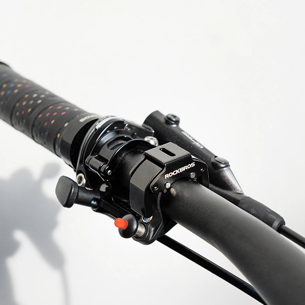 Rockbros cykelklokke 34210006001 form C - sort