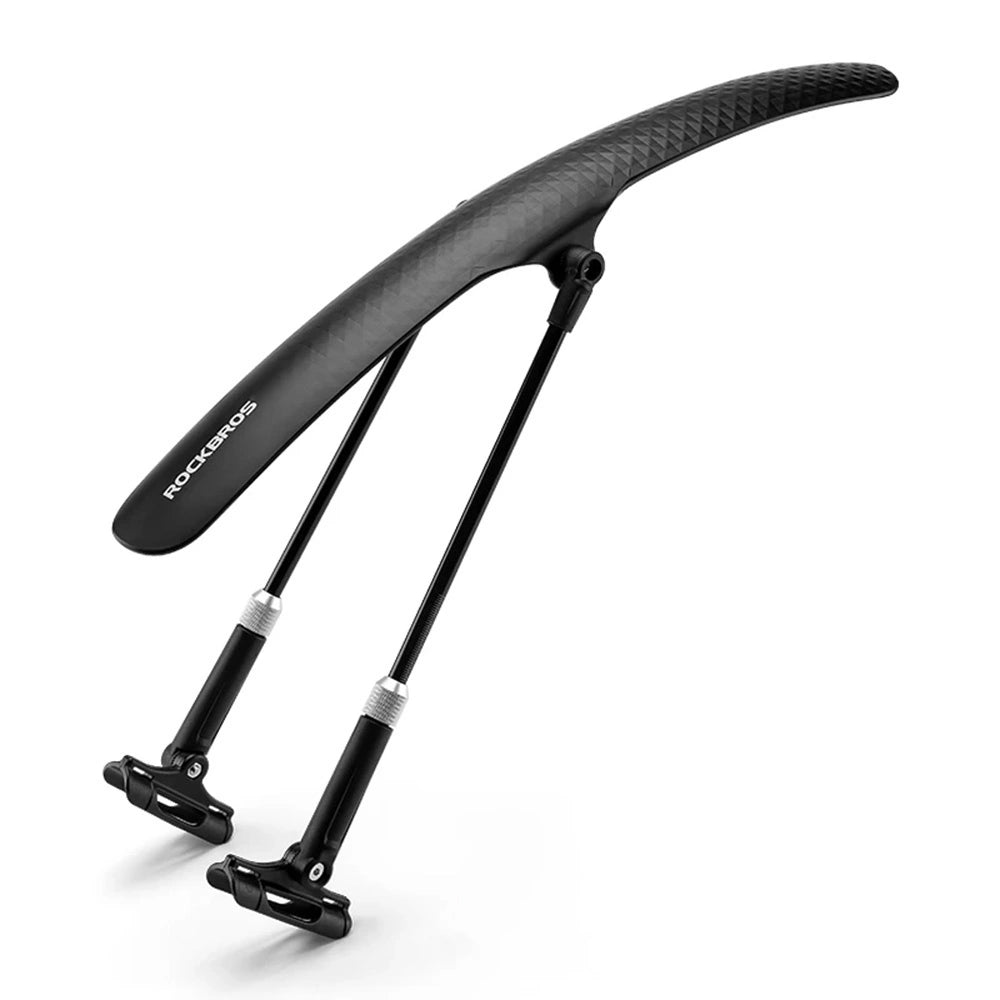Rockbros 28210007001 fender til cykler, universel, justerbar - sort
