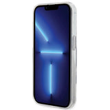 Karl Lagerfeld Ring Stand Karl&Choupette MagSafe case for iPhone 13 Pro Max - white