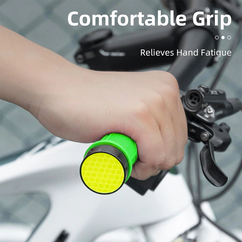 Rockbros 40720007005 cykelhåndtag med reflektor - grøn