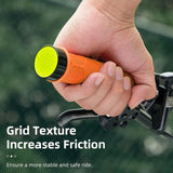 Rockbros 40720007004 cykelhåndtag med reflektor - orange