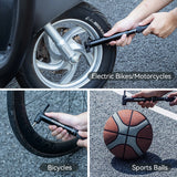 Rockbros 42320010001 Cykelpumpe hånd + skruetrækker - sort