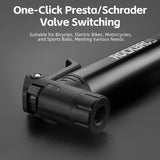 Rockbros 42320010001 Cykelpumpe hånd + skruetrækker - sort