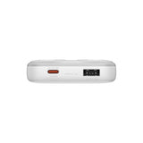 Baseus Comet Series powerbank with display 10000mAh 22.5W - white + USB-A - USB-C cable