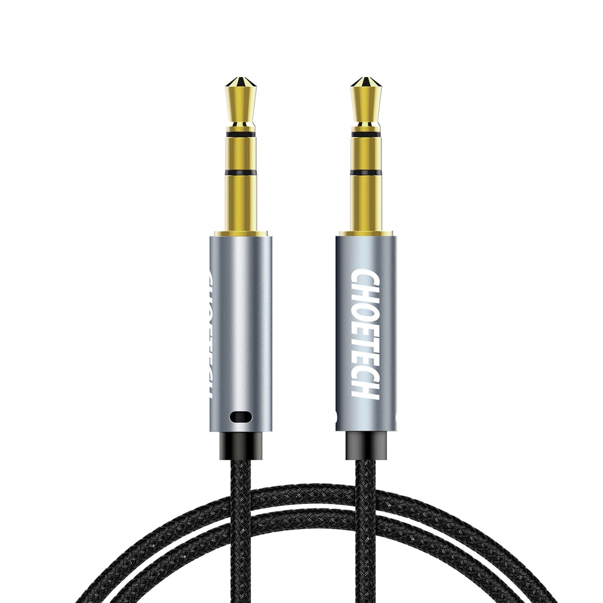 Choetech AUX002 kabel mini-jack 3,5 mm (han) / mini-jack 3,5 mm (han) 1,2 m - sort