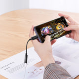 Choetech AUX003 USB-C / DC 3,5 mm lydadapter - sort