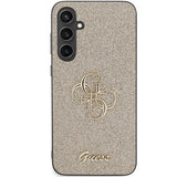 Guess GUHCS23FEHG4SGD S23 FE S711 gold/gold hardcase Glitter Script Big 4G