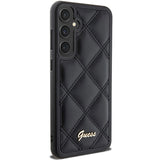 Guess GUHCS23FEPSQSQSK S23 FE S711 sort/sort hardcase Quilted Metal Logo