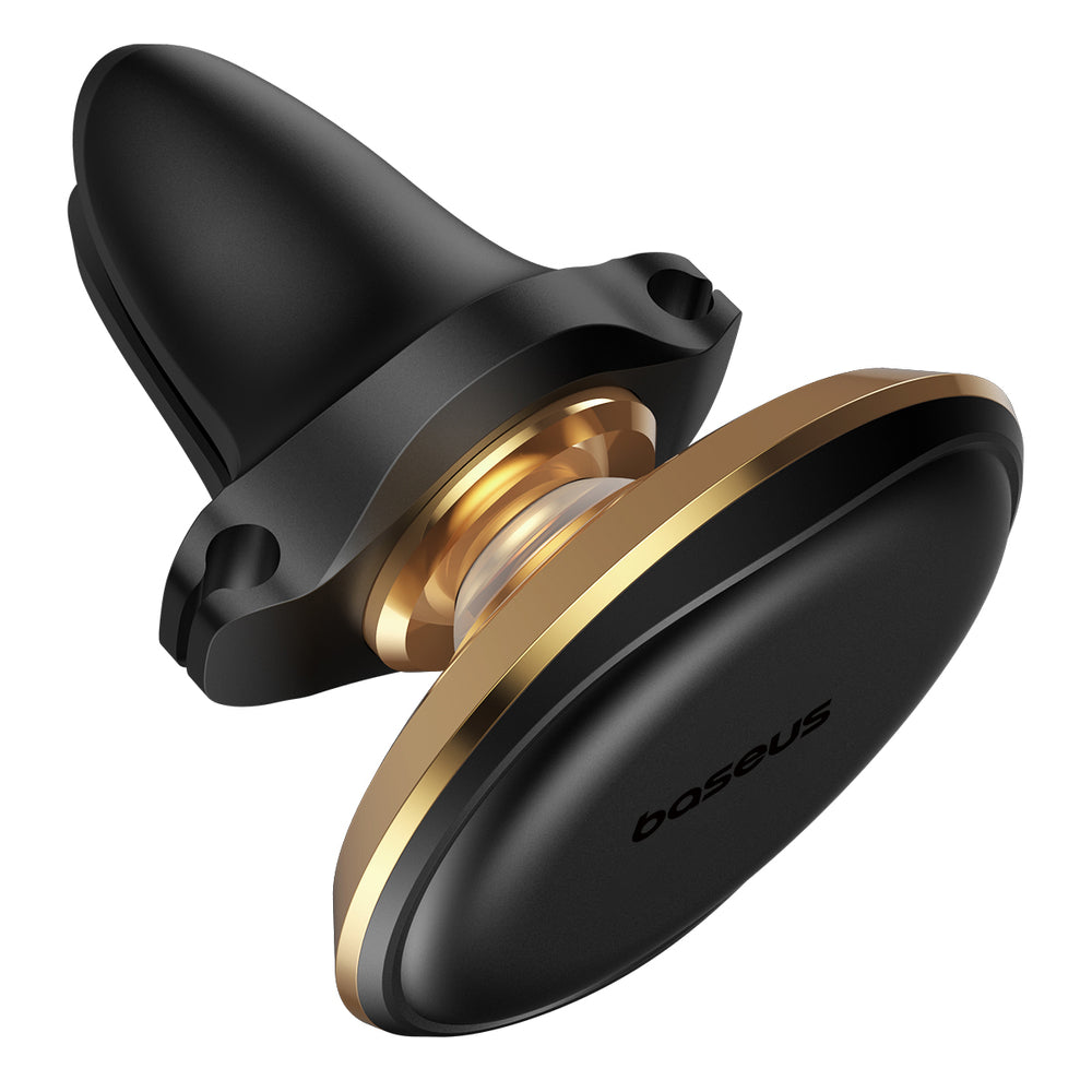 Baseus C40141201G13-00 Magnetic Car Air Vent Holder - Black and Gold