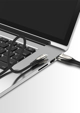 Joyroom Sharp Series S-M411 USB-A / micro USB 3A 2m Cable with Charging Indicator - Black