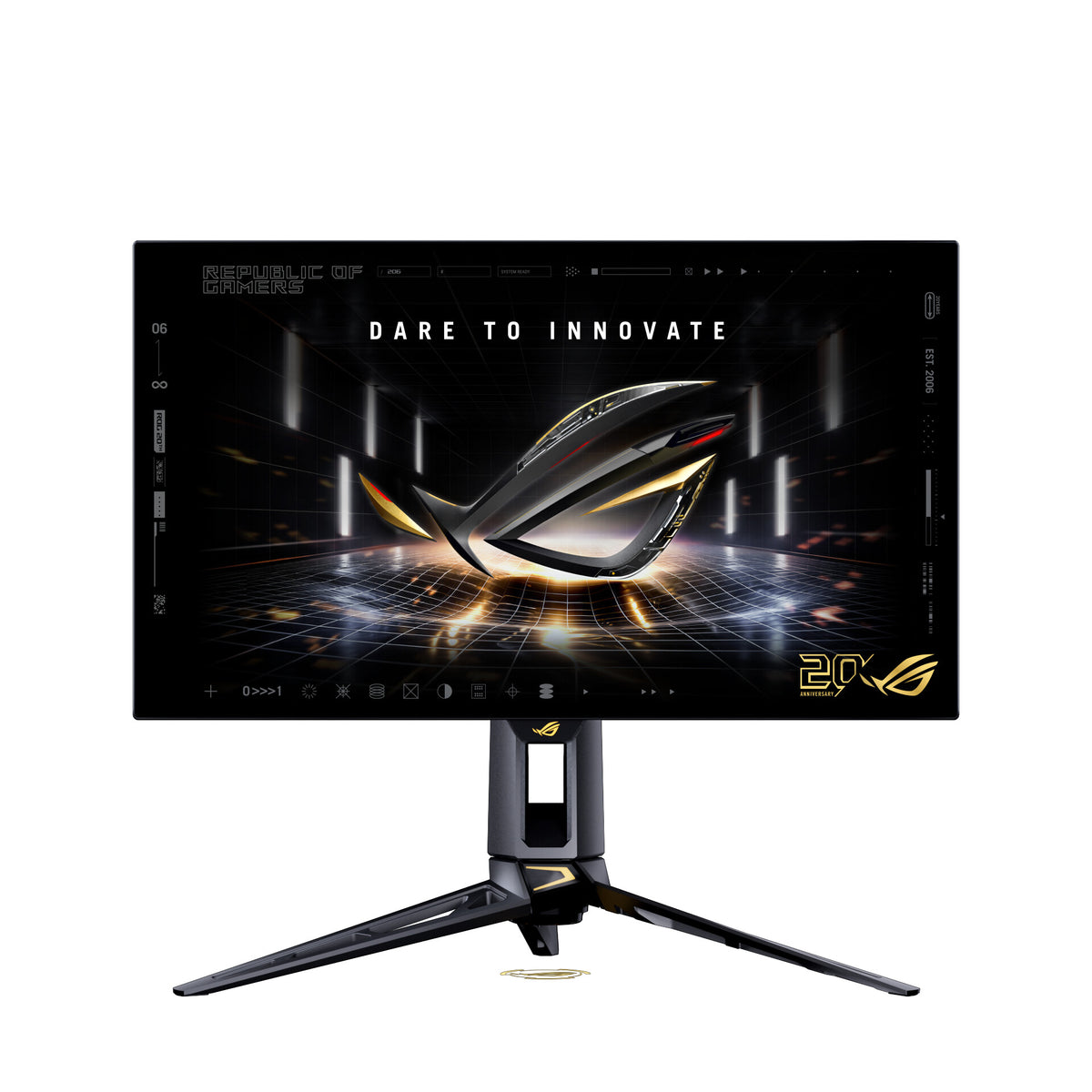 ASUS ROG Swift OLED PG27AQWP-G EDITION 20 computerskærm 67,3 cm (26.5") 2560 x 1440 pixel Wide Quad HD Sort