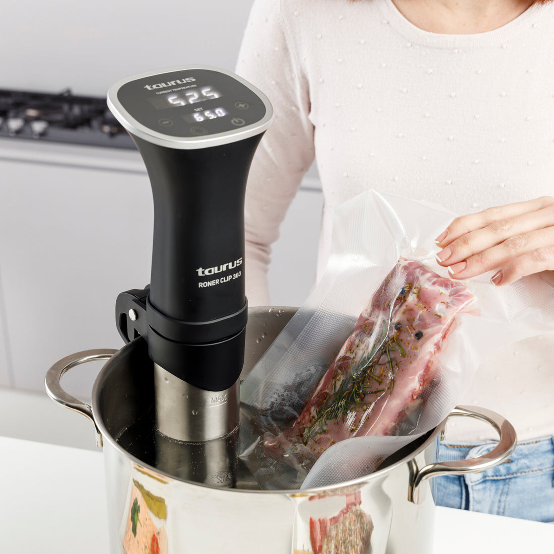 Taurus RONER CLIP 360 Sous vide nedsænkningscirkulator
