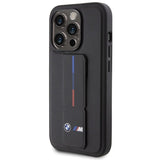 BMW Grip Hot Stamp-hylster til iPhone 15 Pro - sort