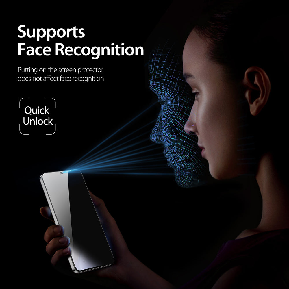 Dux Ducis Glass Privacy for Samsung S24 - with black frame