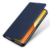 Dux Ducis Skin Pro case with flap and card slot for Xiaomi Redmi Note 13 5G - blue