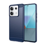 Carbon Case til Xiaomi Redmi Note 13 Pro - blå