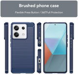 Carbon Case til Xiaomi Redmi Note 13 Pro - blå