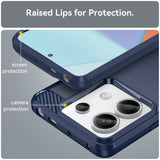 Carbon Case til Xiaomi Redmi Note 13 Pro - blå
