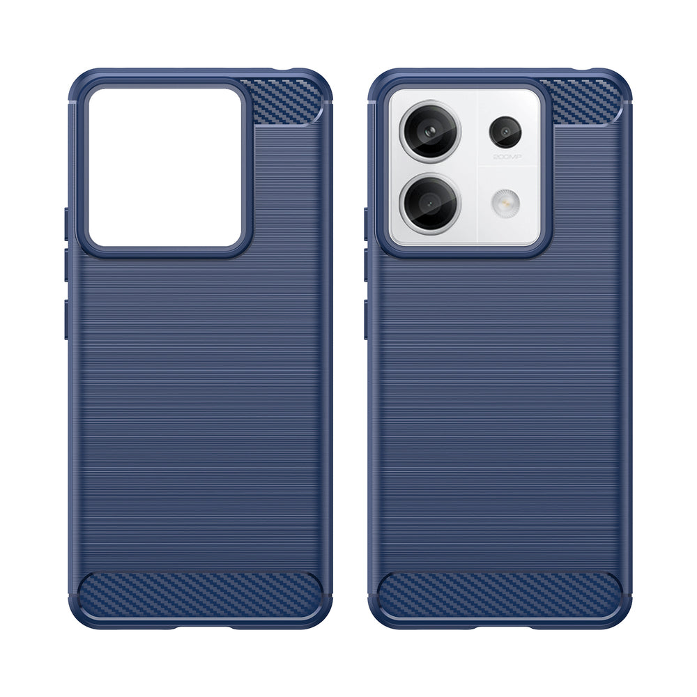 Carbon Case til Xiaomi Redmi Note 13 Pro - blå