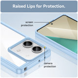 Udendørs rumkasse med gelramme til Xiaomi Redmi Note 13 Pro - blå