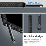 Spigen Rugged Armor Case for Samsung Galaxy S24 Ultra - Matte Black