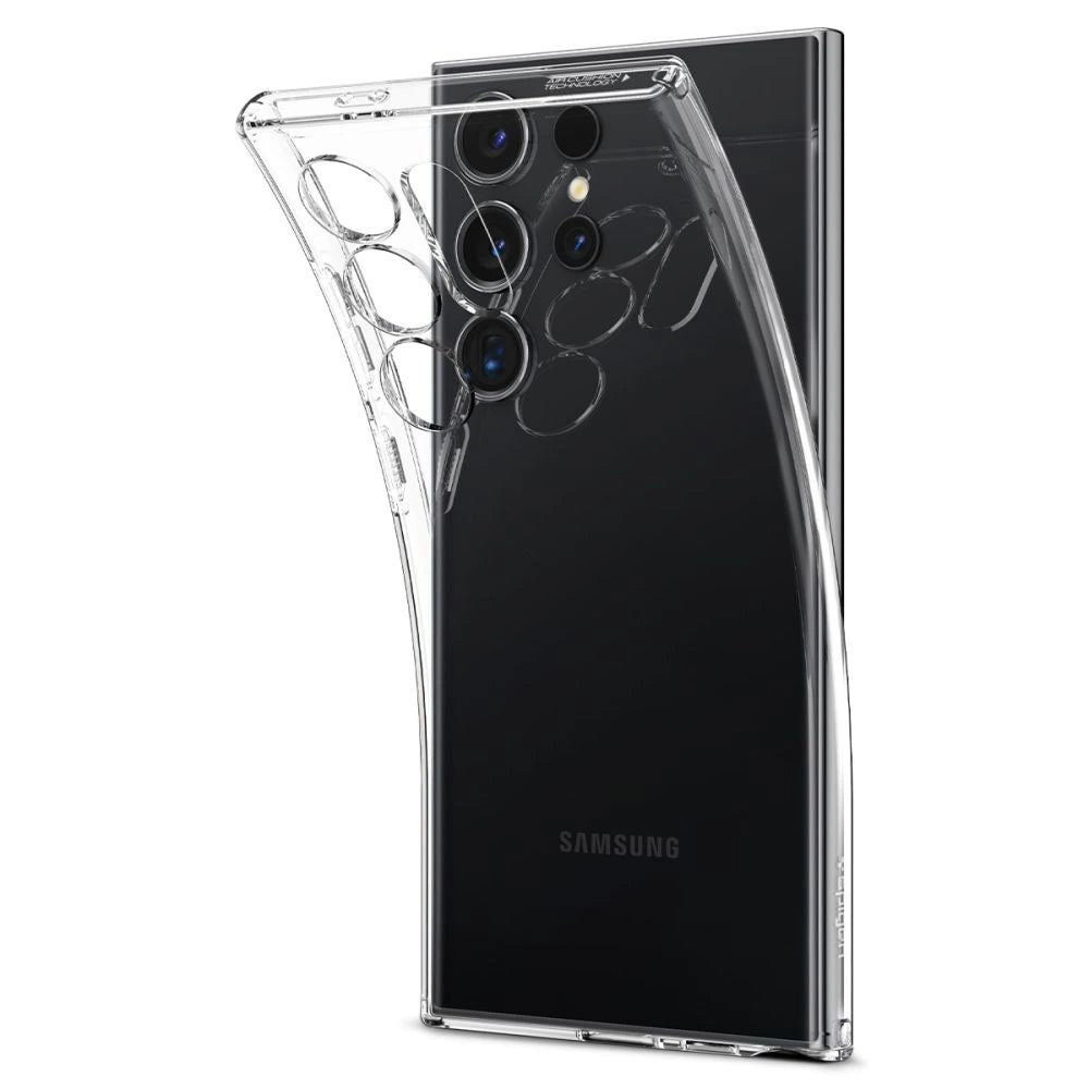 Spigen Liquid Crystal Case til Samsung Galaxy S24 Ultra - Clear