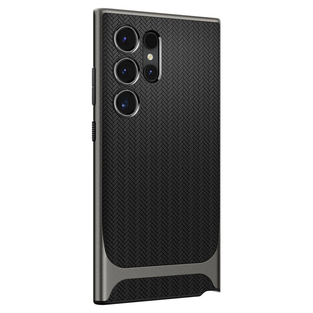 Spigen Neo Hybrid Case til Samsung Galaxy S24 Ultra - Metallic Gray