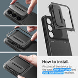 Spigen Optik Armor Case for Samsung Galaxy S24 - Black