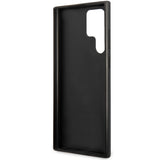 Guess 4G Metal Gold Logo-hylster til Samsung Galaxy S24 Ultra - sort