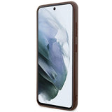 Guess 4G Big Metal Logo Case til Samsung Galaxy S24+ - Brunt