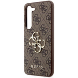 Guess 4G Big Metal Logo Case til Samsung Galaxy S24+ - Brunt