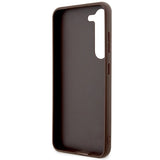 Guess 4G Big Metal Logo Case til Samsung Galaxy S24+ - Brunt