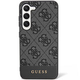 Guess 4G Stripe Collection-kasse til Samsung Galaxy S24+ - sort